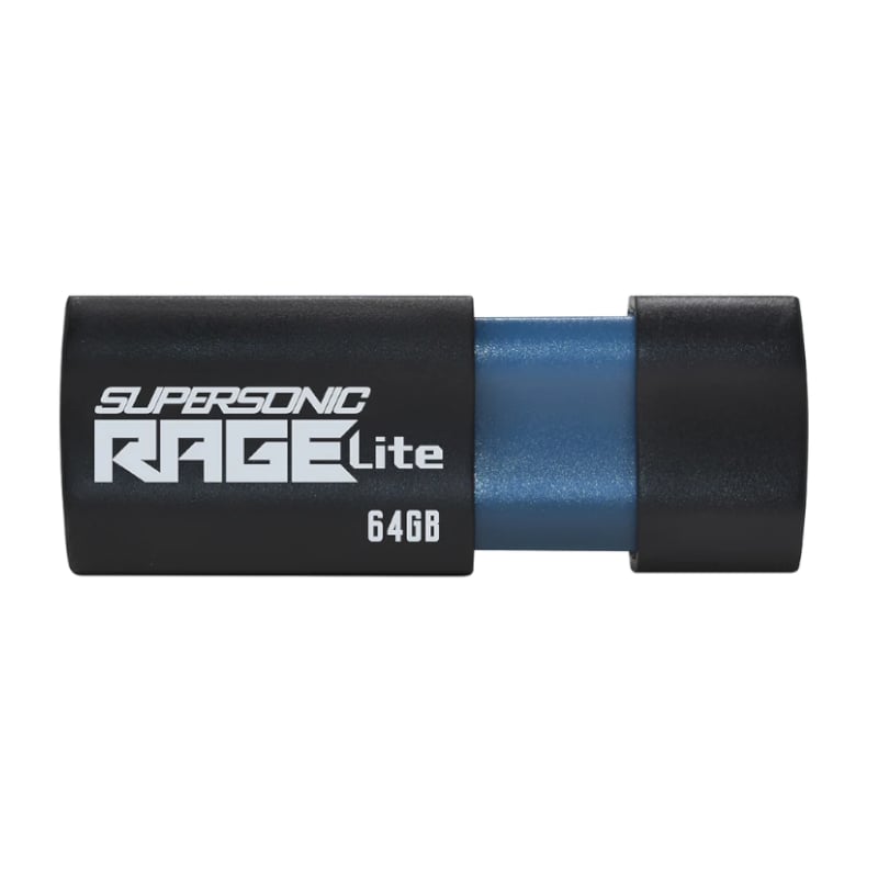 Patriot Rage Lite 64GB USB3.2 Flash Drive – Black