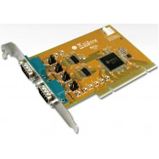 Sunix Ser5037ph With Power Select - 2 Port High-Speed Serial ( 16c950 ) Rs232 , 5v/12v/Ri (No Power) Selectable For Each Serial Port ( Enable Serial Devices To Function Without Ac-Adapter ) , 32/64bit 3.5/5v Pci Card , 128byte Hardware + 128k Software Fi Sunix Ser5037ph With Power Select - 2 Port High-Speed Serial ( 16c950 ) Rs232 , 5v/12v/Ri (No Power) Selectable For Each Serial Port ( Enable Serial Devices To Function Without Ac-Adapter ) , 32/64bit 3.5/5v Pci Card , 128byte Hardware + 128k Software Fi