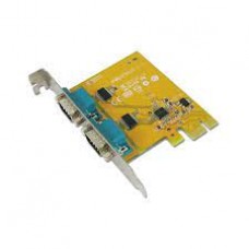 Sunix Ser6437a - 2 Port Serial ( 16c950 ) Rs232 , Pci-Express (1x) , 128byte Hardware + 128k Software Fifo, Sun2212 Chipset With Low Power Consumption , 115.2kbps , 15kv Esd Protection + 15kv Iec1000-4-2 Air Gap Discharge + 8kv Iec1000-4-2 Contact Discha