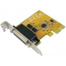 Sunix Ser6437al - Low-Profile + Extra Standard Bracket Dual Bracket - 2 Port Serial ( 16c950 ) Rs232 , Pci-Express (1x) , 128byte Hardware + 128k Software Fifo, Sun2212 Chipset With Low Power Consumption , 115.2kbps , 15kv Esd Protection + 15kv Iec1000-4