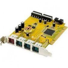 Sunix Pub1210p - 1x24v + 2x12v + 1x5v Powered Usb Pci Card , 4 X External +1 X Internal , Powered By 2x Internal 4-Pin Molex Power Connector To Psu , Nec Upd720102 Chipset , Ideal For Pos Application With No Need Of Ac-Adapter ( Scales, Led Display, Digit