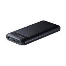 Adata C100 10000 mAh 20 w fast charge power bank - black- dual input usb c + micro usb