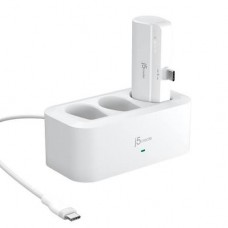 J5 Create JPB5220S1A White Power Bank + 3-bay charging station 400 Mah 5v3a 9v/2a J5 Create JPB5220S1A White Power Bank + 3-bay charging station 400 Mah 5v3a 9v/2a