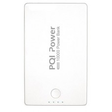 Pqi 6ppl-12br0002a / 6ppl-12ir0002a Power 10000c Powerbank + Flashlight - White - Universal Mobile Powerbank With Samsung Original Battery , 10000mah With Dual Usb Output , 5v/2a Input + 5v / 1.5a+2.1a Dual Output With Fast Charging , 115x71x15mm , 202g Pqi 6ppl-12br0002a / 6ppl-12ir0002a Power 10000c Powerbank + Flashlight - White - Universal Mobile Powerbank With Samsung Original Battery , 10000mah With Dual Usb Output , 5v/2a Input + 5v / 1.5a+2.1a Dual Output With Fast Charging , 115x71x15mm , 202g