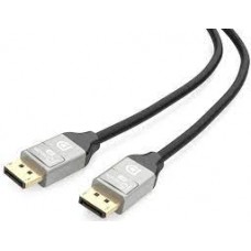 J5create Jdc43 8k Displayport To Displayport 2m - Support Hbr3 ( 7680x4320@ 60hz / 4096x2160@120hz + 3d ) 32.4 Gbps Copper Ofc Conductors With Triple Shielding Gold Plated Connector - Retail Pack J5create Jdc43 8k Displayport To Displayport 2m - Support Hbr3 ( 7680x4320@ 60hz / 4096x2160@120hz + 3d ) 32.4 Gbps Copper Ofc Conductors With Triple Shielding Gold Plated Connector - Retail Pack