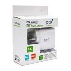 Pqi 6pcz-009r0005a Charger Mini - 2x Usb Port ( 18w 5v/1a + 5v/2.4a Dual Output ) Pqi 6pcz-009r0005a Charger Mini - 2x Usb Port ( 18w 5v/1a + 5v/2.4a Dual Output )