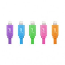 Pqi 6pcs-008r0008a I-Cable Lightning 90 Flat Purple- Apple Mfi Certified - 90cm - Usb To Lightning 8pins Sync+Charge With Flat Cable Pqi 6pcs-008r0008a I-Cable Lightning 90 Flat Purple- Apple Mfi Certified - 90cm - Usb To Lightning 8pins Sync+Charge With Flat Cable