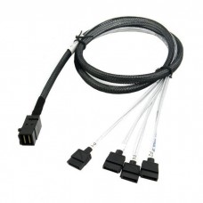 Asus 90sk0000-M41bn0 / Intel Axxcbl900hd7r Sff8643 ( Mini-Sas Hd ) -> 4x Sata6g Cable Kit - 900mm Asus 90sk0000-M41bn0 / Intel Axxcbl900hd7r Sff8643 ( Mini-Sas Hd ) -> 4x Sata6g Cable Kit - 900mm