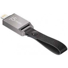 J5create Jlmsd3 Lightning Flash Drive Type Micro Card Writer/Reader For Apple Ipod/Iphone/Ipad - Microsdxc - Apple Certified Mfi Lightning Connector Zinc Alloy Housing - 35x15x6mm Ultra-Compact Size