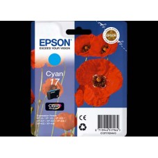 Epson ( C13t17024a10 ) - No.17 Cyan Claria Home Ink 3.2ml - For Xp-33 Xp-103 Xp-203 Xp-207 Xp-306 Xp-406