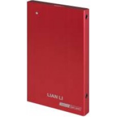 Lian-Li Ex-10q Red - 2.5" Sata External Enclosure Usb3.0 5 Gbps ( Usb2.0 Backwards Compatible ) Aluminum Usb Powered 132x80x18mm