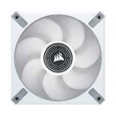 Corsair Co-9050127-Ww Ml120 Elite White With 8x White Led 120x120x25mm Premium Magnetic Levitation Bearing 7 Blades Pwm Fans With Airguide 450-2000rpm 10-30dba 15-58cfm 0.3-2.9mm/H2o Static Pressure