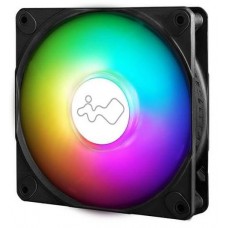 Inwin Al120 Luna Argb - 120x120x25mm 9x Crescent Blades Pwm Fans Fdb ( Fluid Dynamic Bearing ) Bearing Shockproof Rubber Corners For Noise Reduction 400-1800rpm 25-35.5dba 82.96 Cfm 2.31 Mm/H2o Static Pressure
