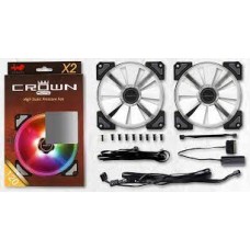 Inwin 120mm Crown Cooling Fan X 2 Inwin Crownx2