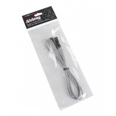 Bitfenix Bfa-Msc-3f60sk-Rp Alchemy Multisleeved(3) Cable - 60cm 3 Pin Power Extension Cable For Cpu Fan Or System Fan - Silver Bitfenix Bfa-Msc-3f60sk-Rp Alchemy Multisleeved(3) Cable - 60cm 3 Pin Power Extension Cable For Cpu Fan Or System Fan - Silver