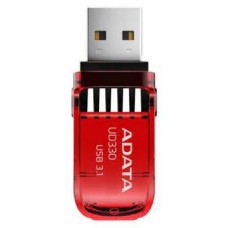 Adata 32gb Ud330 Red Usb3.0 Flash Drive Folding Cover Design + Integral Strap Mount Dust/Shock/Water Resistant - Cob Design With Mini-Size ( 32.4x18.6x12mm ) Read/Write : 100/30 Mb/Sec Support Linux Mac Os Support Free Ostogo + Ufdtogo + 60days Tri Adata 32gb Ud330 Red Usb3.0 Flash Drive Folding Cover Design + Integral Strap Mount Dust/Shock/Water Resistant - Cob Design With Mini-Size ( 32.4x18.6x12mm ) Read/Write : 100/30 Mb/Sec Support Linux Mac Os Support Free Ostogo + Ufdtogo + 60days Tri