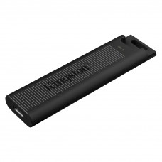 Kingston Dtmax/1tb Datatraveler Max Flash Drive With Metal Casing + Keyring Loop Usb3 (Gen2/10gbps) Type-C For Pc Or Mobile Devices Read/Write : 1000/900 Mb/Sec 82.2x22x9mm Compact Size Support Linux Mac Os - 5 Years Warranty