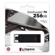 Kingston Dt70/256gb Datatraveler 70 Black 256gb Flash Drive With Keyring Loop Usb3 (Gen1/5gbps) Type-C For Pc Or Mobile Devices Read/Write : 100/15 Mb/Sec 59x18.5x9mm Mini Size Support Linux Mac Os - 5 Years Warranty Kingston Dt70/256gb Datatraveler 70 Black 256gb Flash Drive With Keyring Loop Usb3 (Gen1/5gbps) Type-C For Pc Or Mobile Devices Read/Write : 100/15 Mb/Sec 59x18.5x9mm Mini Size Support Linux Mac Os - 5 Years Warranty