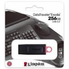 Kingston Dtmc3g2/256gb Datatraveler Micro Usb3 Type-A ( Usb2.0 Backwards Compatible ) 256gb Flash Drive Read Upto 200 Mb/Sec 24.95x12.2x4.5mm Micro Size Support Linux Mac Os - 5 Years Warranty