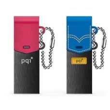 Pqi 6001-032gr1001 Connect301 32gb Blue - Usb3.0 / Microusb Dual-Connectors Flash Drive Cob ( Chip-On-Board ) Design 36.8x15x7.2mm - Limited Lifetime Warranty