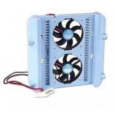 Vantec Hcp-5252a - Plastic 2x3800rpm 60mm Fan 28cfm - For 3.5" Hdd In 5.25" Bay