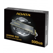Adata Aleg 800-512gcs 512gb Legend 800 Series With Detachable Heatsink - Ngff(M.2) 3d Tlc Ssd With Nvme Pcie Gen4 X4 Mode Ssd Type 2280 -22x80x6.1mm Hmb ( Host Memory Buffer ) With Ldpc (Low Density Parity Check) Ecc Built-In Hardware Aes-256 Encryptio