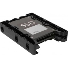 Icydock Mb290sp - 2x 2.5" ( Upto 9.5mm ) To 1x 3.5" Mounting Bracket Plastic With Screwless Quick Release Button + Stabilizer