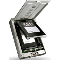 Icydock Mb982spr R1 - 2x 2.5" ( Upto 9.5mm ) To 1x 3.5" Drive Carrier ( Work As Standard 3.5" Hdd ) With Built-In Raid Controller ( Jbod Big Raid 0/1 ) Aluminum With Emi Grounding