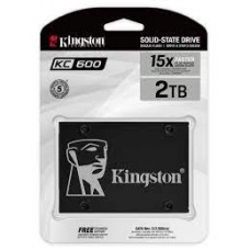 Kingston Skc600/2048g Kc600 - 2tb 2.5" Sata6g Tlc Ssd - Built-In Hardware Xts-Aes 256bit Encryption With Tcg Security With Raid Protection + Ldpc (Low Density Parity Check) Ecc Smi Sm2259 Controller Read : 550mb/Sec / Write 520mb/Sec Random Read/