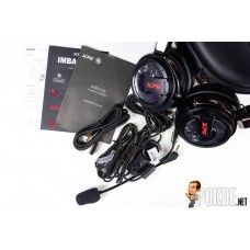 Adata Xpg Precog Gaming Headset ( Full Pack ) - Hybrid Electrostatic / Dynamic Dual Driver 7.1 Channel Detachable Enc Mic ( Environmental Noise Cancellation ) Rotatable Ear Cup + Auto-Adjust Headband 13.5mm Driver Electroplated Aluminum 5-20k Hz Typ Adata Xpg Precog Gaming Headset ( Full Pack ) - Hybrid Electrostatic / Dynamic Dual Driver 7.1 Channel Detachable Enc Mic ( Environmental Noise Cancellation ) Rotatable Ear Cup + Auto-Adjust Headband 13.5mm Driver Electroplated Aluminum 5-20k Hz Typ