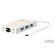 J5 Create Jch471 T-C->3xu3 Hub+Lan(Gb J5 Create Jch471 T-C->3xu3 Hub+Lan(Gb