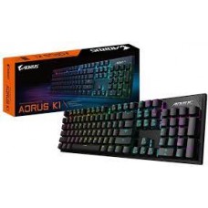 Gigabyte Aorus K1 Rgb - Cherry Mx Red - Individually Customizable Rgb (16.8m Color) Led On All Keys Linear Switch With Force Feedback / Low Resistance 45g Actuation Force With 2mm Actuation Distance No Palm Rest Nkro ( N-Key Rollover ) 1000hz Ultrapol Gigabyte Aorus K1 Rgb - Cherry Mx Red - Individually Customizable Rgb (16.8m Color) Led On All Keys Linear Switch With Force Feedback / Low Resistance 45g Actuation Force With 2mm Actuation Distance No Palm Rest Nkro ( N-Key Rollover ) 1000hz Ultrapol
