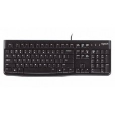 Logitech 920-002508 K120 Retail Pack Black Thin Profile Spill-Resistant Uv Coated Key Printing - Usb