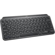 Logitech 920-010498 Wireless Mx Mini Black - 132x296x21mm ( No Numeric Keypad ) - With Emoji+ Dictation+ Mic Buttons Flow Technology To Work On Multi-Devices ( Pc/Mac/Tablet/Smartphone ) Easy-Switch Keys To Connect Upto 3 Devices - Usb Type-C Rechargeab