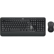 Logitech 920-008685 Mk540 Cordless ( K540 Cordless Kb+ M310 Mouse ) Incurve Keys With Palm Rest Adjustable Tilt Legs Enhanced Function Keys + Hot Keys Battery Indicator + On/Off Switch On Mouse Black - Usb Unifying Receiver