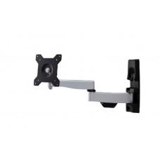 Aavara Ae211 Wall-Mount Lcd / Plasma Arms - Ultra Slim Profile - Aluminum Alloy 2 Arms With 3 Joint +/-15 Tilt +/-90 Swivel Automatic Safety Lock With Expertorque Technology With Smart Cable Management Vesa Wall-Mount : 100x100 / 75x75 Mm ; Dim : 2