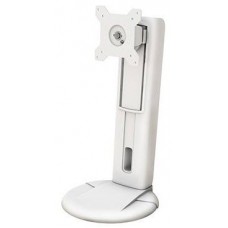 Aavara Ha741l - Height Adjustable Stand For 1x Lcd - Heavy-Duty Load Upto 12kgs - 360 Swivelable + 30 Tilt Angle Adjustable 360 Rotation Pivot For Landscape Or Portrait 130mm Height Adjustable With Expertorque Technology Smart Cable Management Alumin