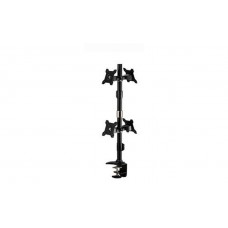 Aavara Tc024 ( Tc022 + Tcb24 ) Flip Mount For 4x Lcd ( 2x Vertical + Double Sided With Extended Pole ) - Clamp Base - 20 Tilt & Swivel Angle Adjustable 90 Rotation Pivot For Landscape Or Portrait Height Adjustable With Expertorque Technology Smar Aavara Tc024 ( Tc022 + Tcb24 ) Flip Mount For 4x Lcd ( 2x Vertical + Double Sided With Extended Pole ) - Clamp Base - 20 Tilt & Swivel Angle Adjustable 90 Rotation Pivot For Landscape Or Portrait Height Adjustable With Expertorque Technology Smar