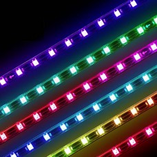 Bitfenix Bfa-Aal-30ok9-Rp Alchemy Aqua Led Strips - With Waterproof Rubber Protection + Tribright Led With Independent Ics For Each Led Bulb Support Daisy-Chain Connect For Mutiple Led Strips - Orange 9 Leds / 30cm