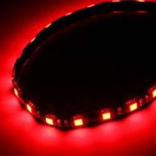 Bitfenix Bfa-Aal-50rk15-Rp Alchemy Aqua Led Strips - With Waterproof Rubber Protection + Tribright Led With Independent Ics For Each Led Bulb Support Daisy-Chain Connect For Mutiple Led Strips - Red 15 Leds / 50cm
