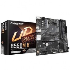 Gigabyte B550m K : Amd Am4 Mb - With 5+3 Phase Digital Vrm Rgb Fusion 2.0 Addressable Led Strip Support On-Board Q-Flash Buttons 2x Copper Pcbs Design Mosfet Heatsinks Smartfan5 With 5x Temperature Sensors + 2x Hybrid Fan Headers Solid Pin Power Co