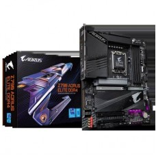 Gigabyte Z790 Aorus Elite Ax Ddr4 + Wifi : All-In-One Lga1700 Mb - With 16+1+2 Phase Digital Vrm Hybrid Core Optimization Pre-Mounted I/O Shield With Thermal Armor + Rgb Fusion 2.0 With On-Board Rgb Display ( Multi Zones ) Addressable Led Strip Support