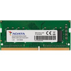 Adata Ad4s3200732g22 / Ad4s320032g22 Ddr4 Nb So-Dimm Valueram 32gb Ddr4-3200 (Pc4-25600) Single Rank X8 Cl22 - 260pin 1.2v - Lifetime Warranty - Retail Pack