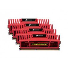 Corsair Cmz16gx3m4a2400c9r Vengeance With Red Heatsink 4gb X 4 Kit - Support Intel Xmp ( Extreme Memory Profiles ) Ddr3-2400 Cl9 1.65v - 240pin - Lifetime Warranty