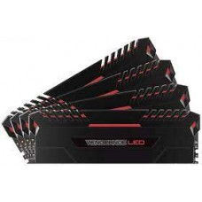 Corsair Cmu32gx4m4c3000c15r Vengeance Led ( Red Led ) - Black Heatsink 8gbx4 Quad Kit - With 8-Layer Pcb - Support Intel Xmp ( Extreme Memory Profiles ) Ddr4-3000 ( Pc4-24000) Cl15 1.35v - 288pin - Lifetime Warranty Corsair Cmu32gx4m4c3000c15r Vengeance Led ( Red Led ) - Black Heatsink 8gbx4 Quad Kit - With 8-Layer Pcb - Support Intel Xmp ( Extreme Memory Profiles ) Ddr4-3000 ( Pc4-24000) Cl15 1.35v - 288pin - Lifetime Warranty