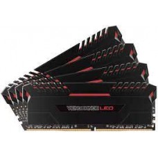 Corsair Cmu32gx4m4c3400c16r Vengeance Led ( Red Led ) - Black Heatsink 8gbx4 Quad Kit - With 8-Layer Pcb Support Intel Xmp ( Extreme Memory Profiles ) Ddr4-3400 ( Pc4-27200) Cl16 1.35v - 288pin - Lifetime Warranty Corsair Cmu32gx4m4c3400c16r Vengeance Led ( Red Led ) - Black Heatsink 8gbx4 Quad Kit - With 8-Layer Pcb Support Intel Xmp ( Extreme Memory Profiles ) Ddr4-3400 ( Pc4-27200) Cl16 1.35v - 288pin - Lifetime Warranty