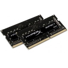 Kingston Hx432s20ibk2/64 / Kf432s20ibk2/64 Ddr4 Nb So-Dimm Hyperx Impact Black 3200 (Pc4-25600) 32gb X2 Kit Single Rank X8 Cl20 - 260pin 1.2v - Lifetime Warranty - Retail Pack