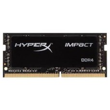 Kingston Hx432s20ib2/8 / Kf432s20ib/8 Ddr4 Nb So-Dimm Hyperx Impact Black 3200 (Pc4-25600) 8gb Single Rank X8 Cl20 - 260pin 1.2v - Lifetime Warranty - Retail Pack