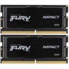Kingston Kf548s38ibk2-64 Ddr5 Nb So-Dimm Fury Impact Ddr5-4800 32gb X2 Kit Dual Rank X8 Cl38 - 262pin Built-In Ecc 1.1v - Lifetime Warranty - Retail Pack Kingston Kf548s38ibk2-64 Ddr5 Nb So-Dimm Fury Impact Ddr5-4800 32gb X2 Kit Dual Rank X8 Cl38 - 262pin Built-In Ecc 1.1v - Lifetime Warranty - Retail Pack