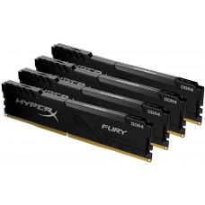 Kingston Hyper-X Fury Hx436c18fb4k4/64 / Fury Beast Kf436c18bbk4/64 Ddr4-3600 ( Pc4-28800) With Asymmetrical Heatsink Cl18 16gb X 4 Kit - Support Intel Xmp ( Extreme Memory Profiles ) 1.35v - 288pin - Lifetime Warranty